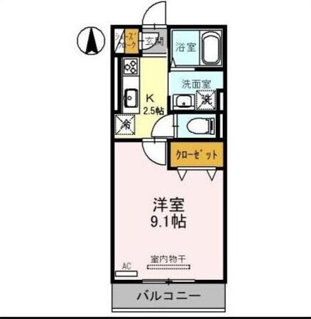 ルミナス ハイムの物件間取画像